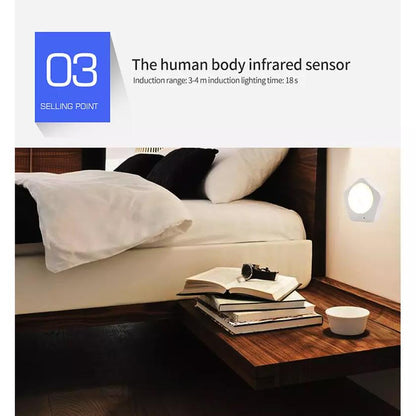 Dimmable Color Changing Sensor Light with Remote Controller-3 Modes Indoor Lighting refund_fee:800 Warranty