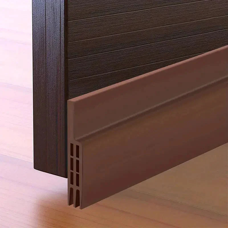 Door Draft Stopper Under Door Seal for Exterior/Interior Doors Brown __stock:200 Home Improvement refund_fee:800