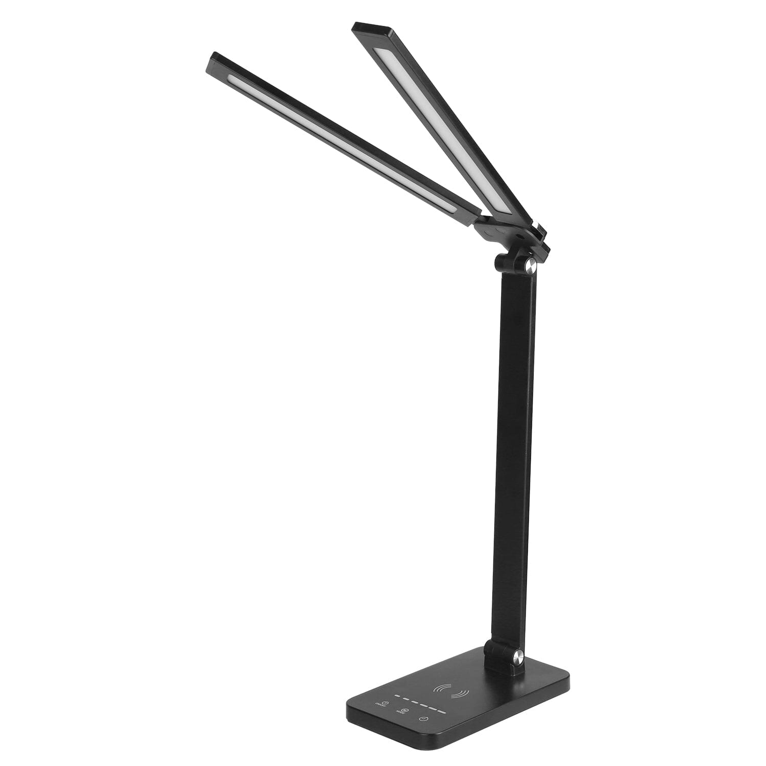 Double Head Desk Lamp with Wireless Charging USB Port __stock:50 Indoor Lighting refund_fee:1800 Warranty