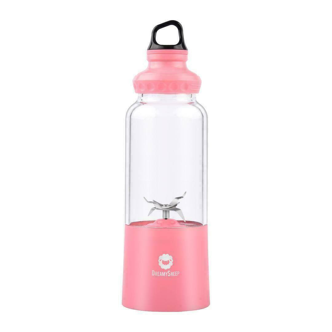 Dreamy Sheep Portable Blender 17 Oz Pink __stock:200 Kitchen & Dining refund_fee:1200 Warranty