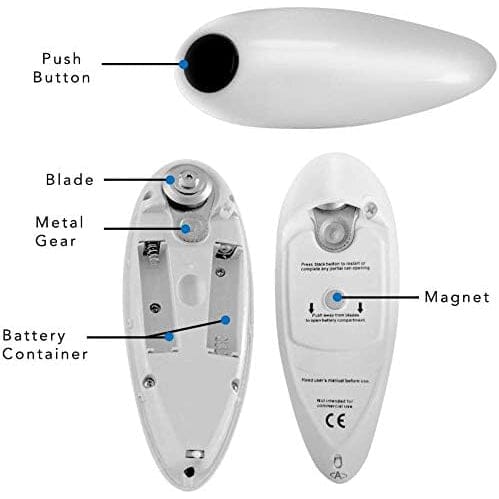 Easy One Touch Can Opener __stock:100 Kitchen & Dining refund_fee:800 Warranty