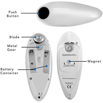 Easy One Touch Can Opener __stock:100 Kitchen & Dining refund_fee:800 Warranty