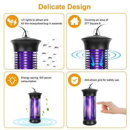 Electric Bug Zapper Mosquito Killer Pest Control refund_fee:1800 Warranty