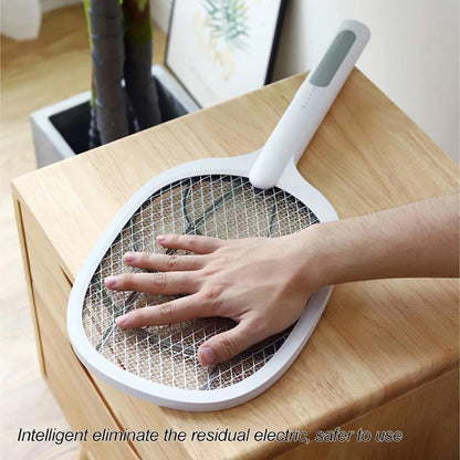 Electric Bug Zapper Racket Pest Control refund_fee:1200 Warranty