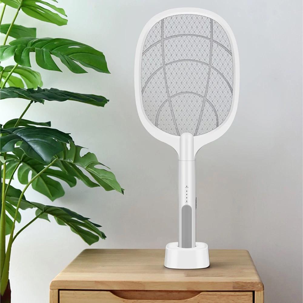 Electric Bug Zapper Racket Pest Control refund_fee:1200 Warranty