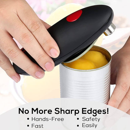 Electric Can Opener with One-Touch On & Off __stock:200 Kitchen & Dining refund_fee:800 Warranty