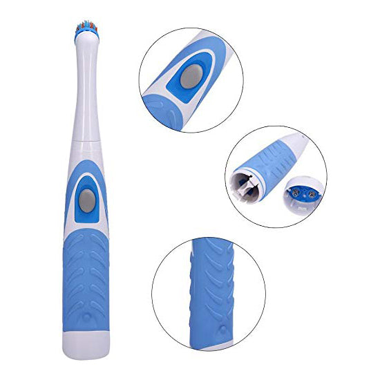 Electric Cleaning Brush with Household All Purpose 4 Brush Heads __stock:200 Household Appliances refund_fee:1200 Warranty