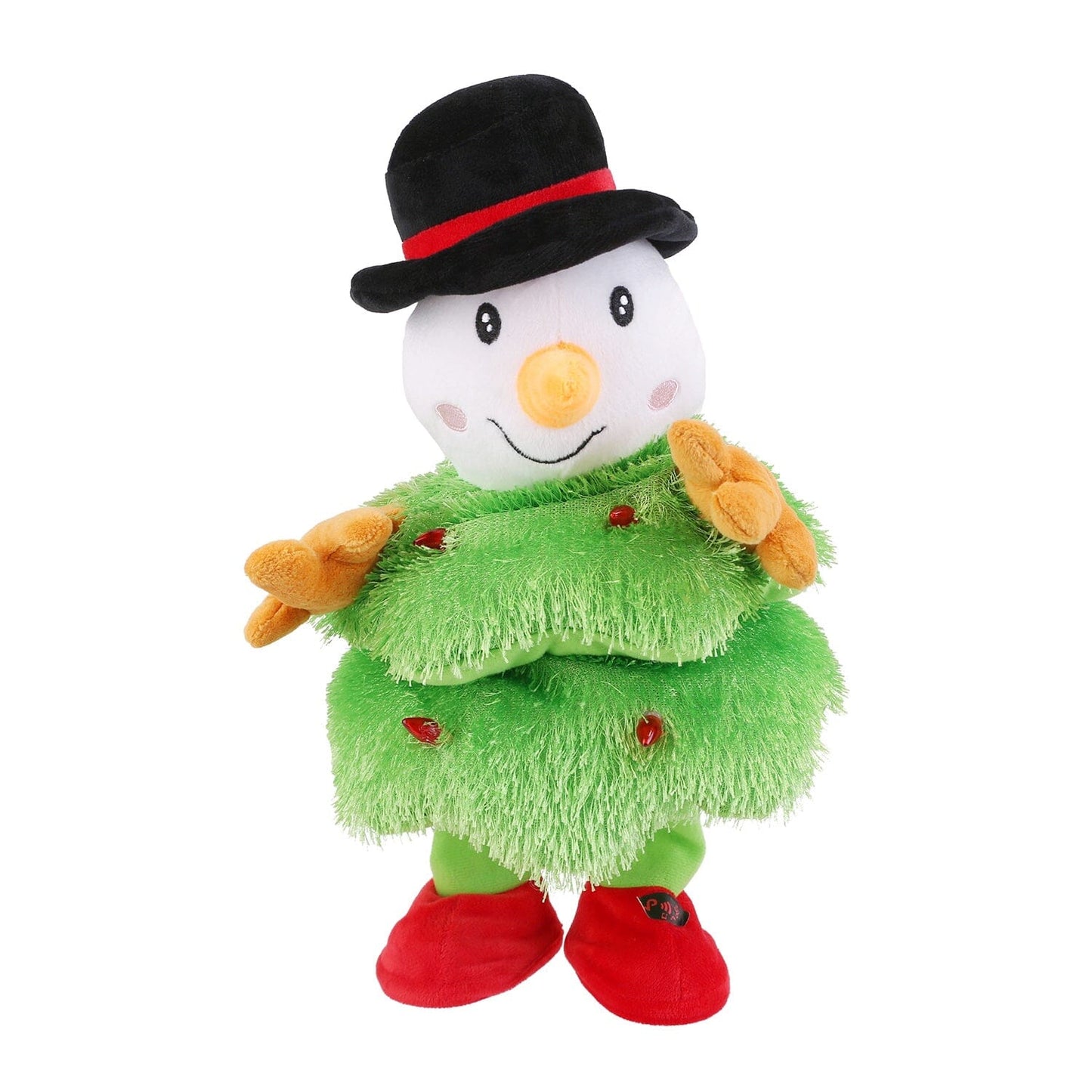 Electric Dancing Singing Plush Toy Snowman __stock:50 Holiday Decor & Apparel refund_fee:1200