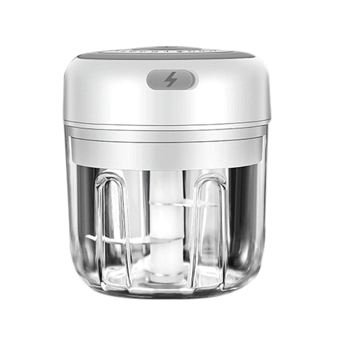 Electric Garlic Mini Crusher White 250ML __stock:500 Kitchen & Dining refund_fee:1200