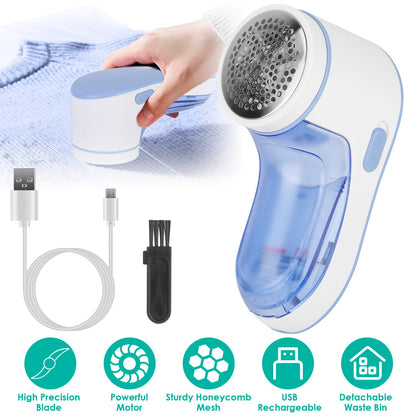 Electric Lint Shaver USB Rechargeable Fabric Clothes Lint Fluff Remover __stock:50 Household Appliances Low stock refund_fee:1200 Warranty