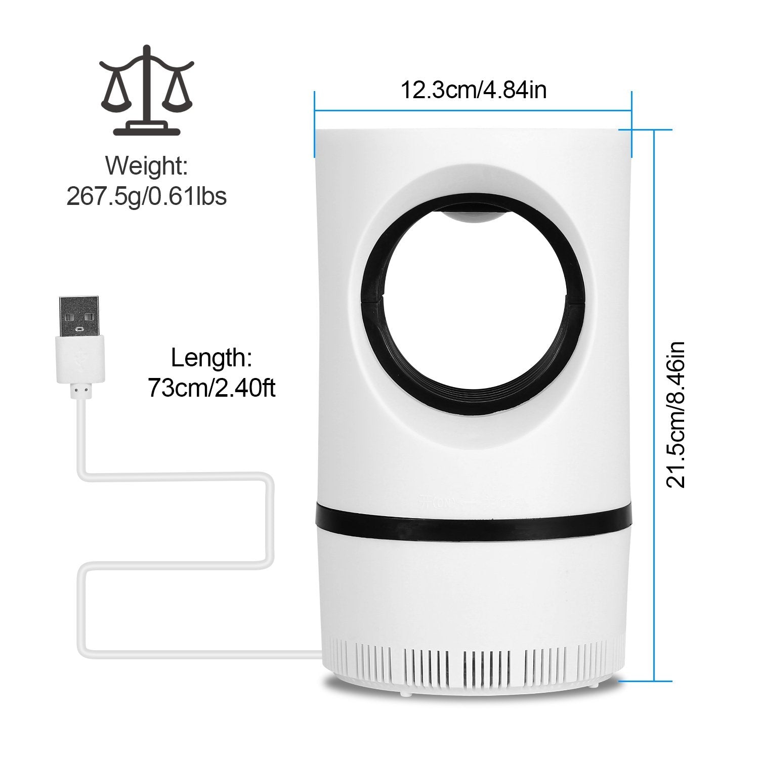 Electric Mosquito Trap Pest Control refund_fee:800 Warranty