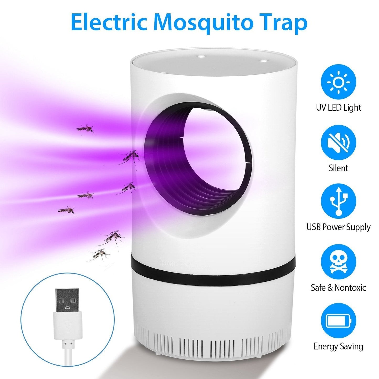 Electric Mosquito Trap Pest Control refund_fee:800 Warranty