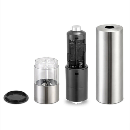 Electric Salt Pepper Grinder with Light Adjustable Coarseness Kitchen & Dining refund_fee:800