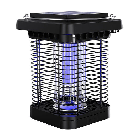 Electric Solar Powered Bug Zapper Lamp IP65 Waterproof for Indoor and Outdoor __stock:50 Pest Control refund_fee:1800 Warranty