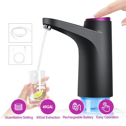 Electric Water Dispenser 40 Gallon USB Rechargeable __stock:50 Kitchen & Dining Low stock refund_fee:1200 Warranty