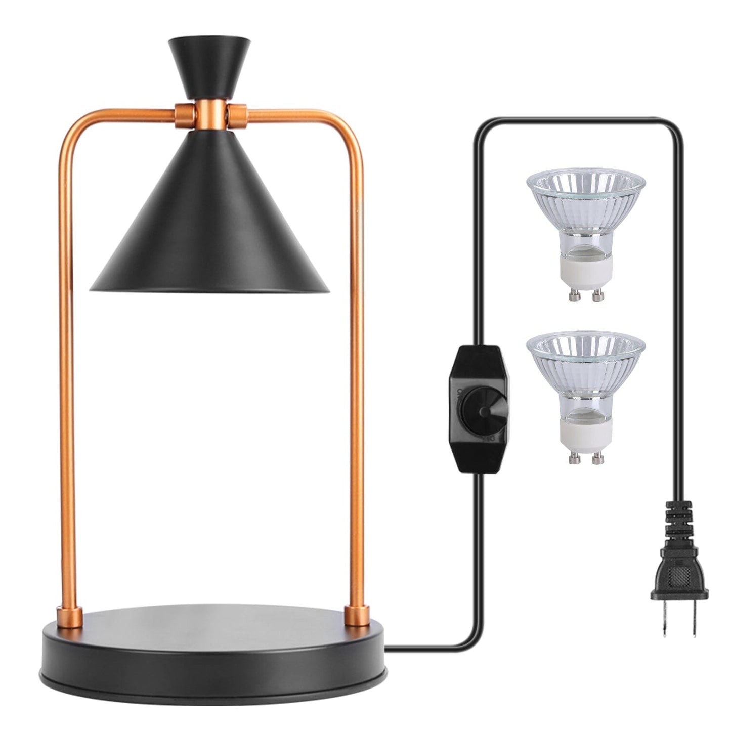 Electric Wax Melt Warmer Lamp Dimmable with 2 GU10 Bulbs __stock:50 Indoor Lighting Low stock refund_fee:1200 Warranty