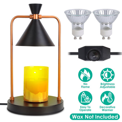 Electric Wax Melt Warmer Lamp Dimmable with 2 GU10 Bulbs __stock:50 Indoor Lighting Low stock refund_fee:1200 Warranty