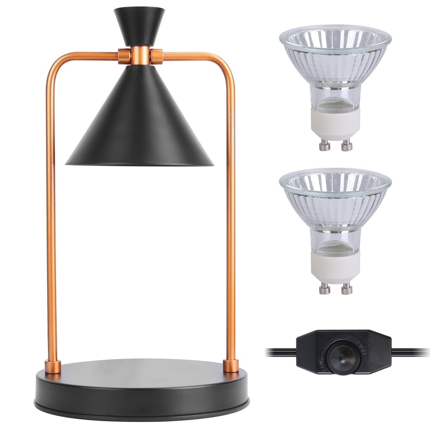 Electric Wax Melt Warmer Lamp Dimmable with 2 GU10 Bulbs __stock:50 Indoor Lighting Low stock refund_fee:1200 Warranty