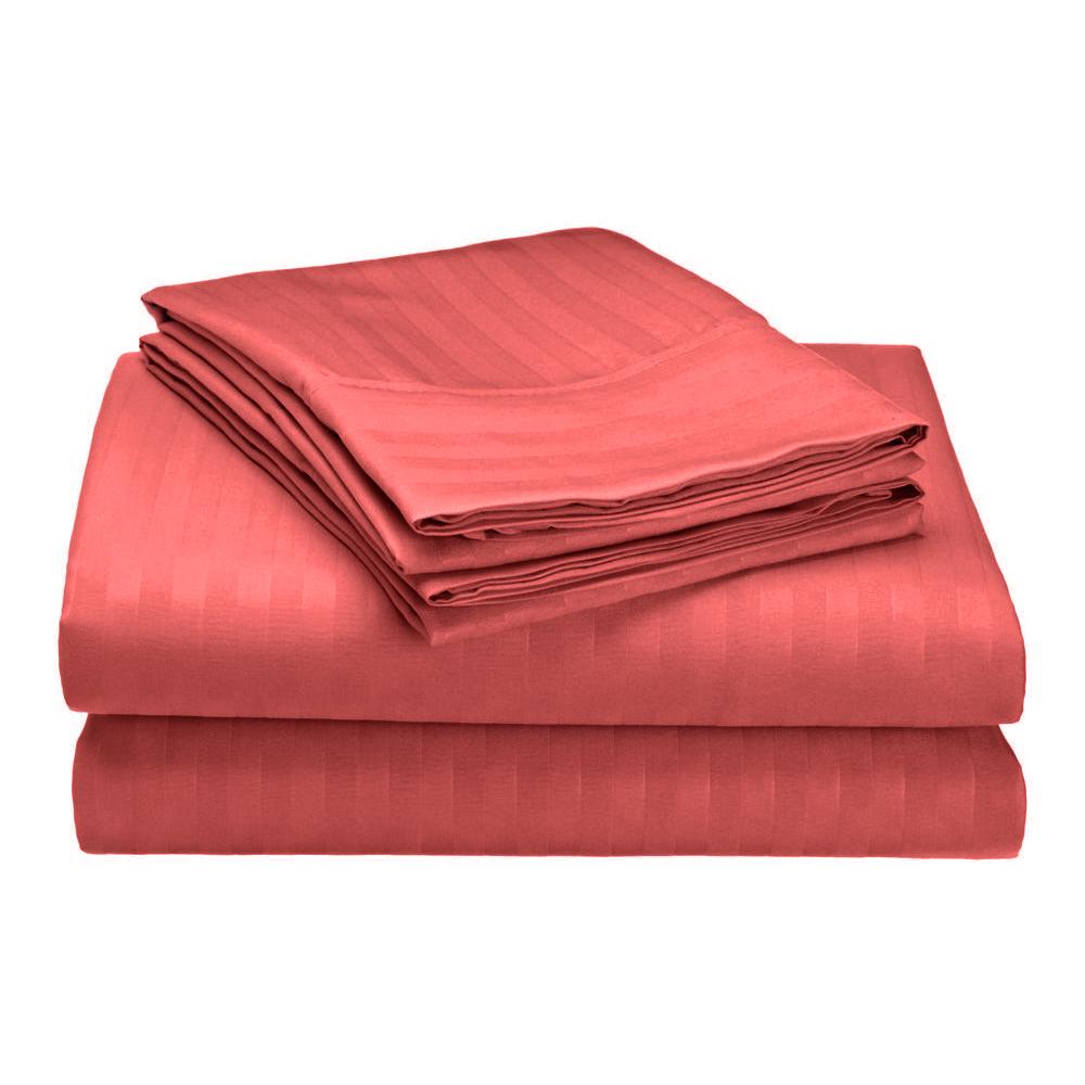 Embossed Microfiber Sheets Burgundy __label2:BOGO 30% OFF Bedding refund_fee:800