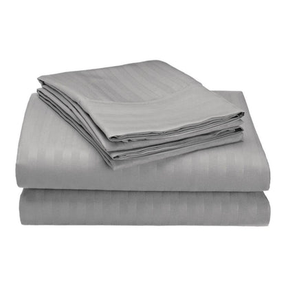 Embossed Microfiber Sheets Gray __label2:BOGO 30% OFF Bedding refund_fee:800