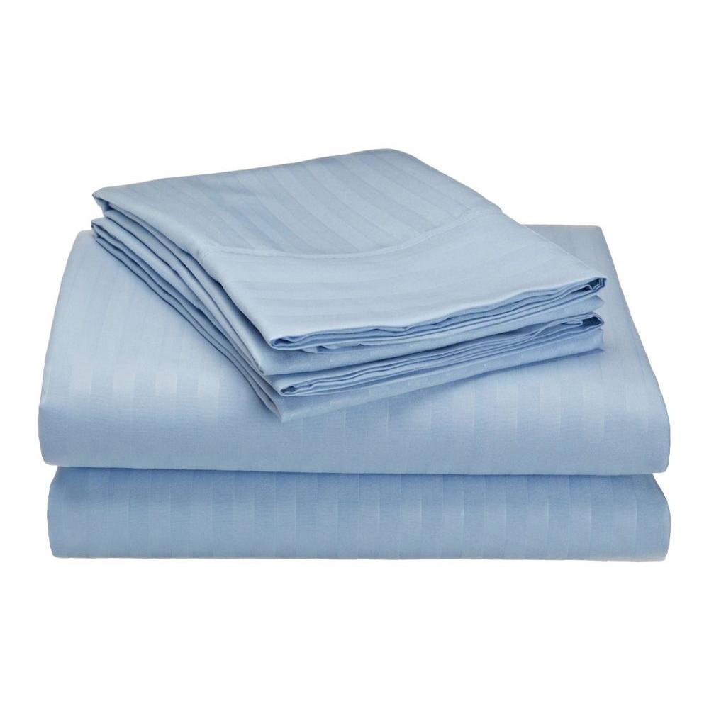 Embossed Microfiber Sheets Light Blue __label2:BOGO 30% OFF Bedding refund_fee:800