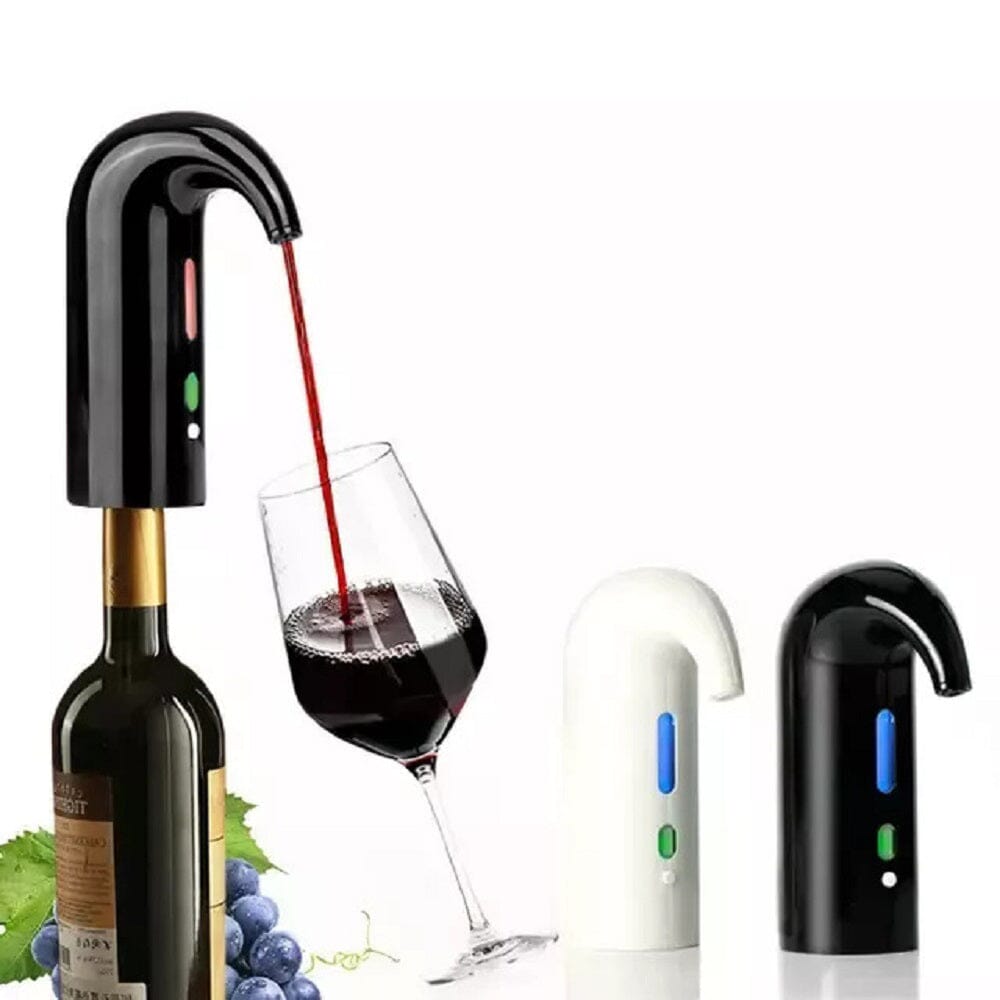 Eravino Electric Wine Aerator, Electric Wine Pourer Dispenser __stock:500 Kitchen & Dining refund_fee:1200 Warranty