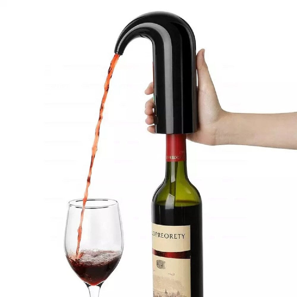 Eravino Electric Wine Aerator, Electric Wine Pourer Dispenser __stock:500 Kitchen & Dining refund_fee:1200 Warranty