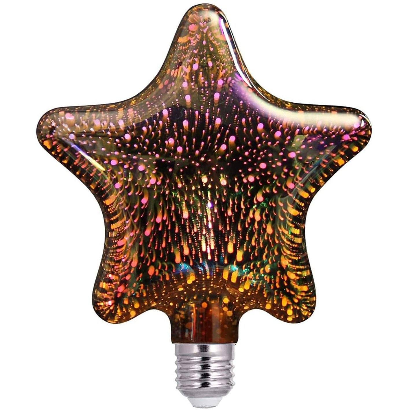 Firework Decorative 3D LED Light Bulb Star __stock:500 Indoor Lighting refund_fee:800 Warranty