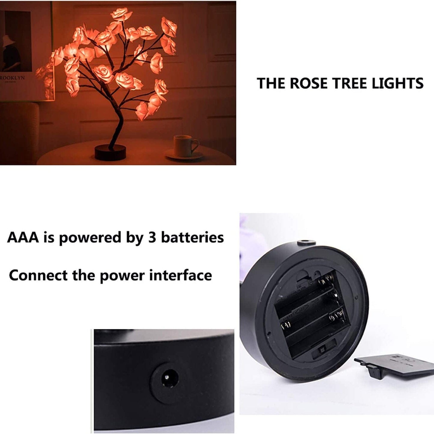 Flower Rose Tree Lamp __stock:200 Indoor Lighting refund_fee:1200 Warranty