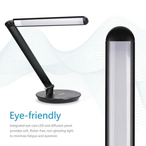 Foldable AC LED Desk Table Lamp Adjustable Touch Reading USB Rechargeable Port Indoor Lighting Low stock refund_fee:1200 Warranty