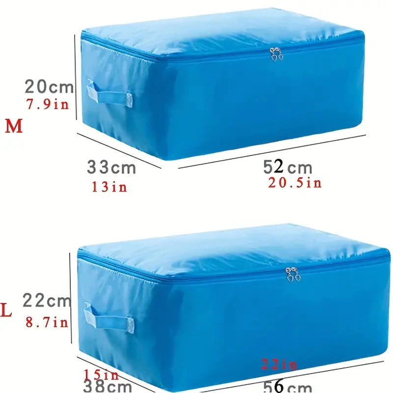 Foldable Clothes Quilt Storage Bag Portable Luggage __stock:200 Closet & Storage refund_fee:800