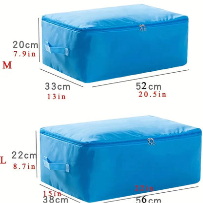 Foldable Clothes Quilt Storage Bag Portable Luggage __stock:200 Closet & Storage refund_fee:800