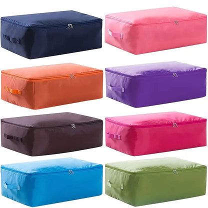 Foldable Clothes Quilt Storage Bag Portable Luggage __stock:200 Closet & Storage refund_fee:800