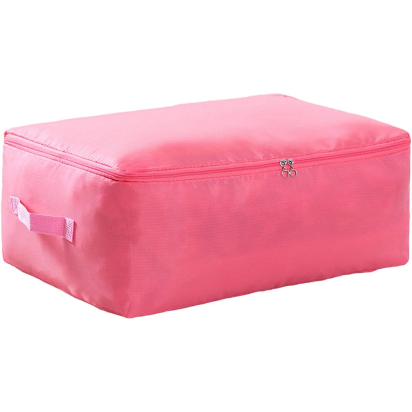 Foldable Clothes Quilt Storage Bag Portable Luggage Pink __stock:200 Closet & Storage refund_fee:800