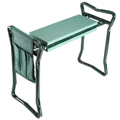 Foldable Garden Kneeler Seat with Kneeling Soft Cushion Pad __stock:100 Garden & Patio refund_fee:1200