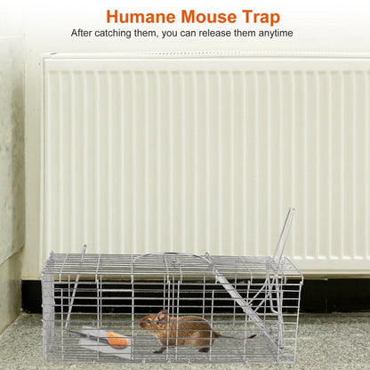 Foldable Rat Trap Cage Humane Live Rodent Trap Cage __stock:50 Low stock Pest Control refund_fee:1200 Warranty