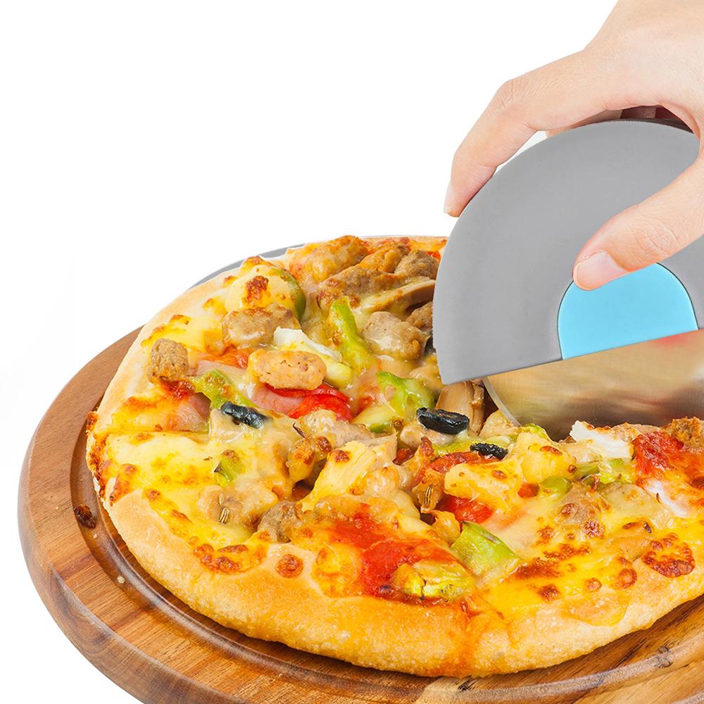 Food Grade Stainless Steel Premium Pizza Cutter Wheel __stock:200 Kitchen & Dining refund_fee:800