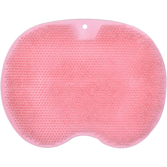 Foot Scrubber Back Brush Bathroom Massager Pink __stock:200 Bath refund_fee:800