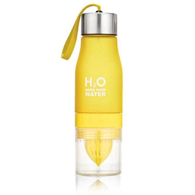 Fruit Infuser Water Bottle Yellow Kitchen & Dining refund_fee:800