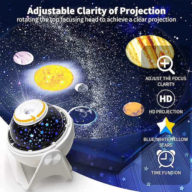 Galaxy Projection Night Lamp __stock:200 Indoor Lighting refund_fee:2200 Warranty