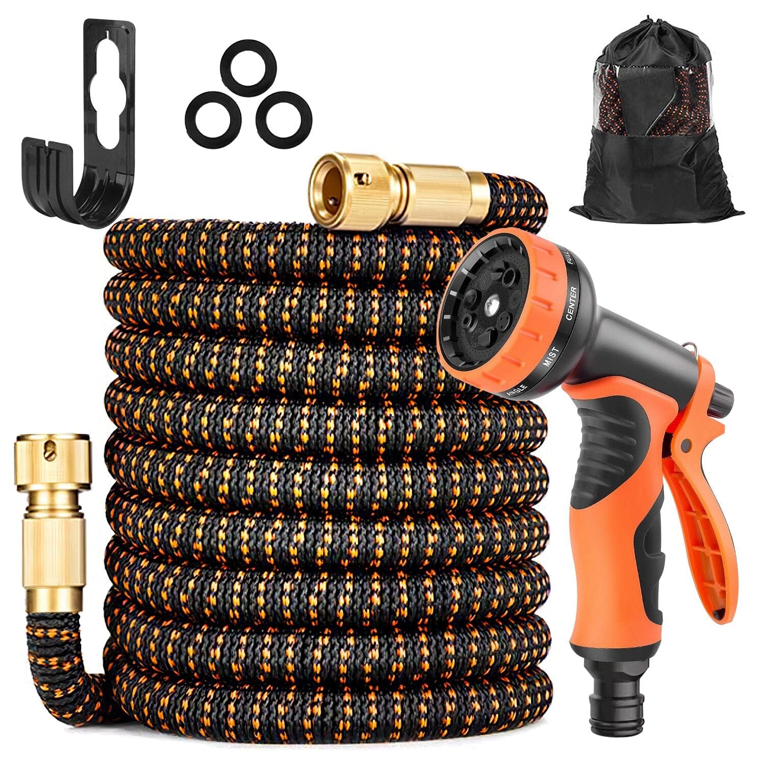 Garden Hose Watering Kit with Spray Nozzle __stock:50 Garden & Patio refund_fee:1200