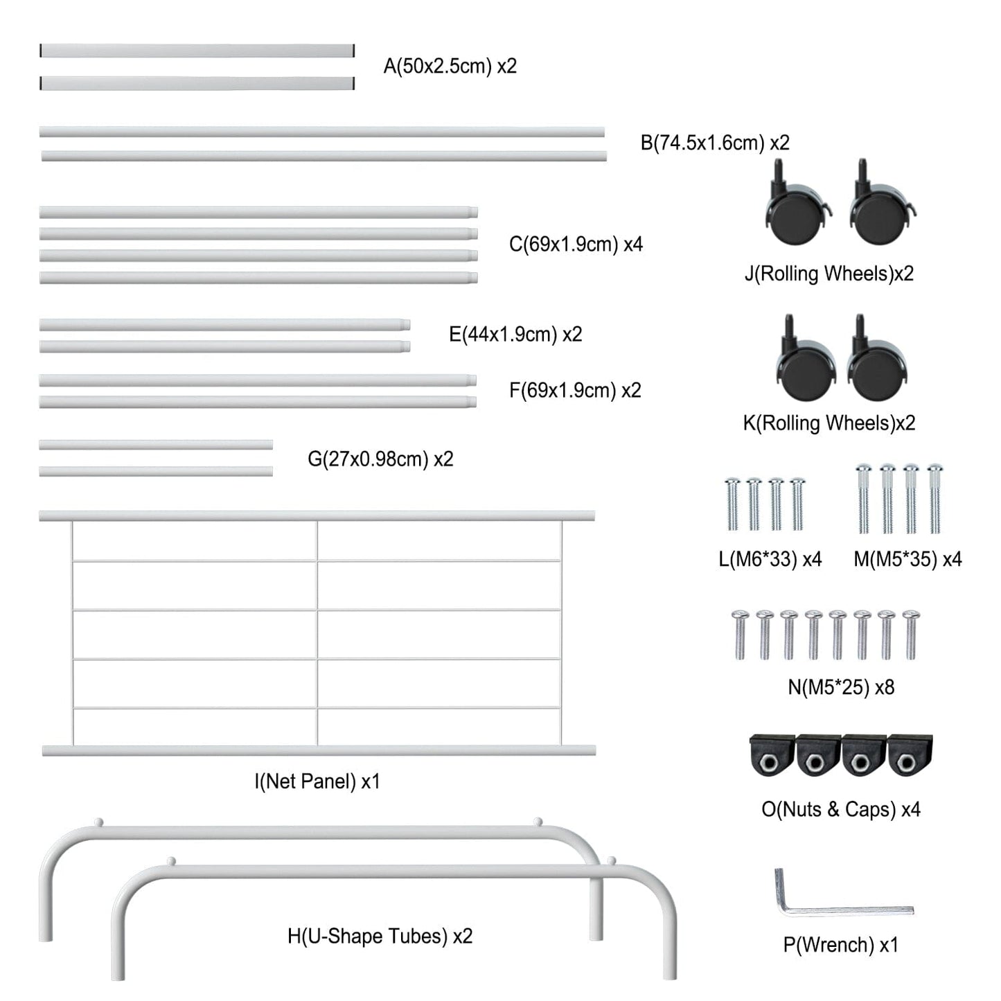 Garment Hanging Rack Clothing Organizer __stock:100 Closet & Storage refund_fee:1200