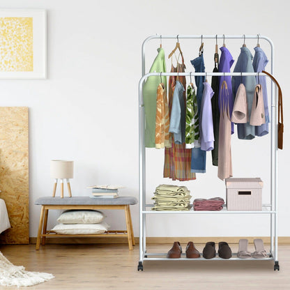 Garment Hanging Rack Clothing Organizer __stock:100 Closet & Storage refund_fee:1200