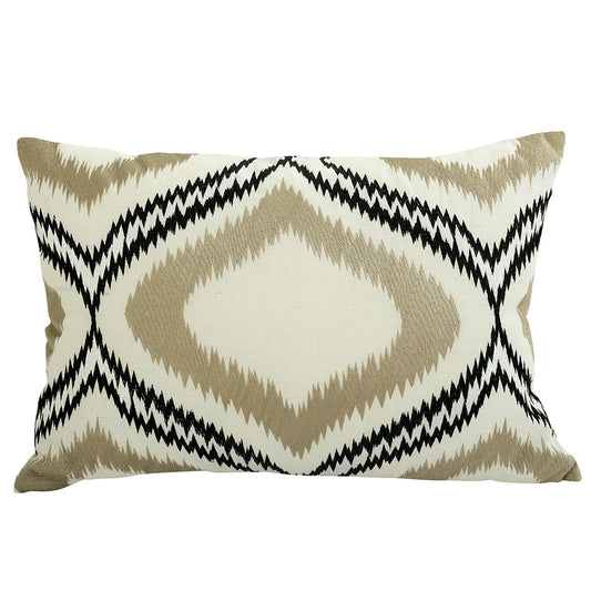 Global Decorative Pillow Ogee Ikat Embroidered __label2:BOGO 30% OFF __stock:100 Bedding refund_fee:1200