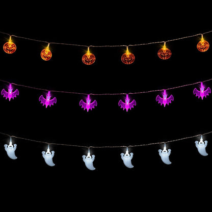 Halloween 30 LED String Lights __stock:50 Holiday Decor & Apparel Low stock refund_fee:1200 Warranty