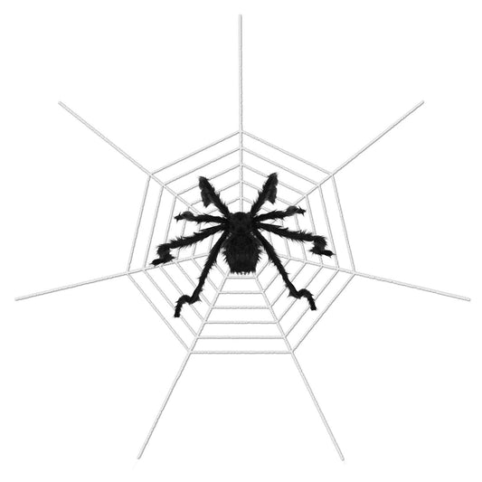 Halloween Decorations Spider Outdoor Stretch Cobweb Holiday Decor & Apparel refund_fee:1200