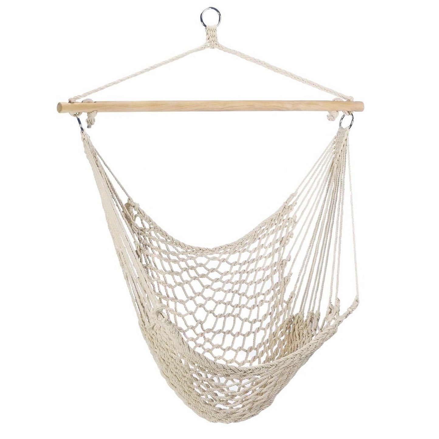 Hammock Chair Hanging Rope Seat Garden & Patio refund_fee:1800