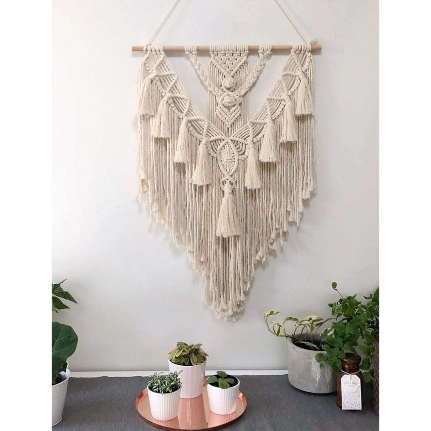 Hand Woven Lace Wall Hanging Bohemian Boho Art Decor __stock:200 Furniture and Décor refund_fee:1200