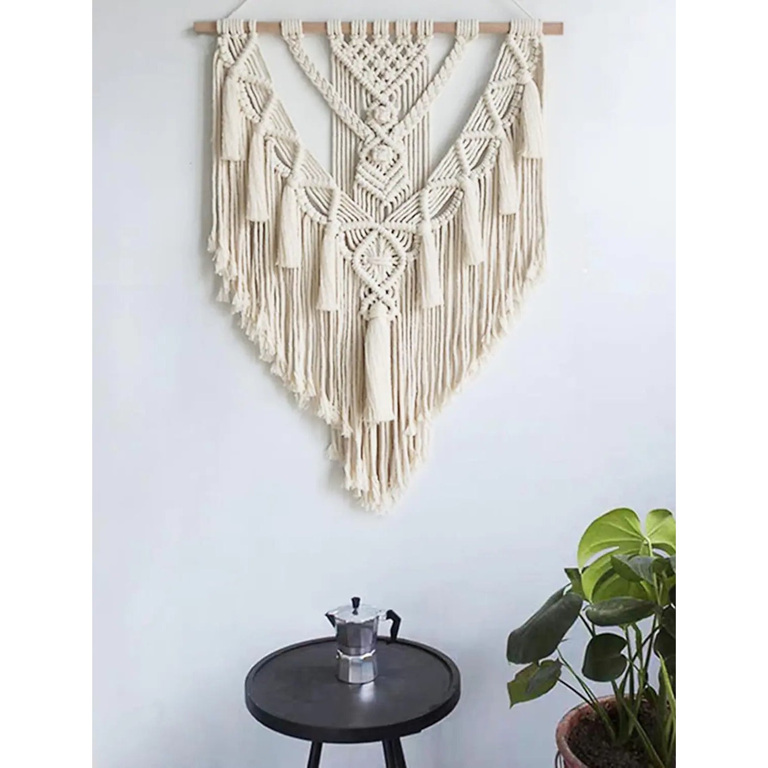 Hand Woven Lace Wall Hanging Bohemian Boho Art Decor __stock:200 Furniture and Décor refund_fee:1200