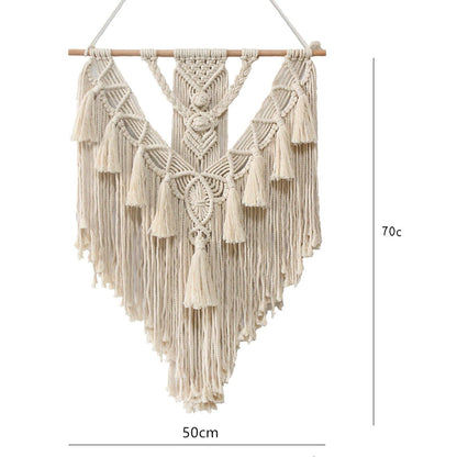 Hand Woven Lace Wall Hanging Bohemian Boho Art Decor __stock:200 Furniture and Décor refund_fee:1200